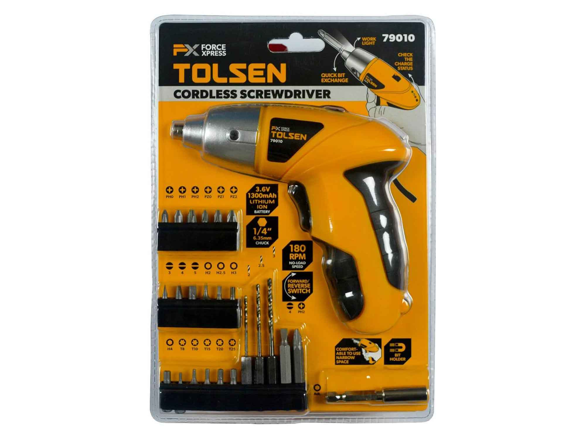 Tolsen shop cordless screwdriver